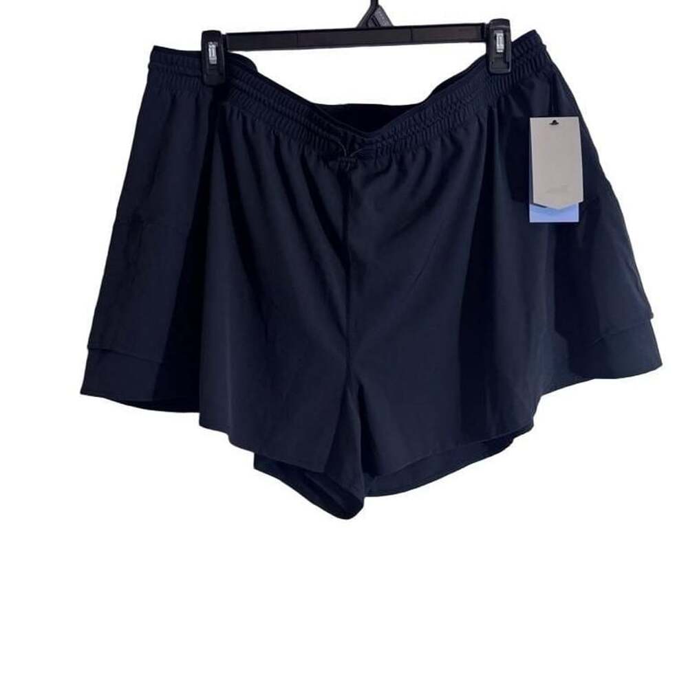 Avia Flounce Run Short Black Soot Size XXXL (22)